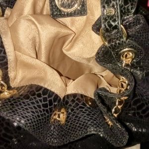 Soft black leather Michael Kors purse